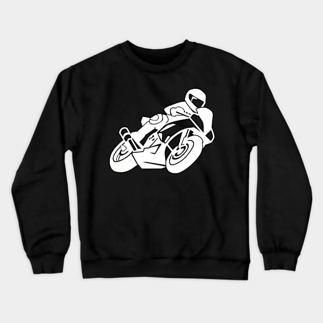Motorcycle Crewneck Sweatshirt by Designzz